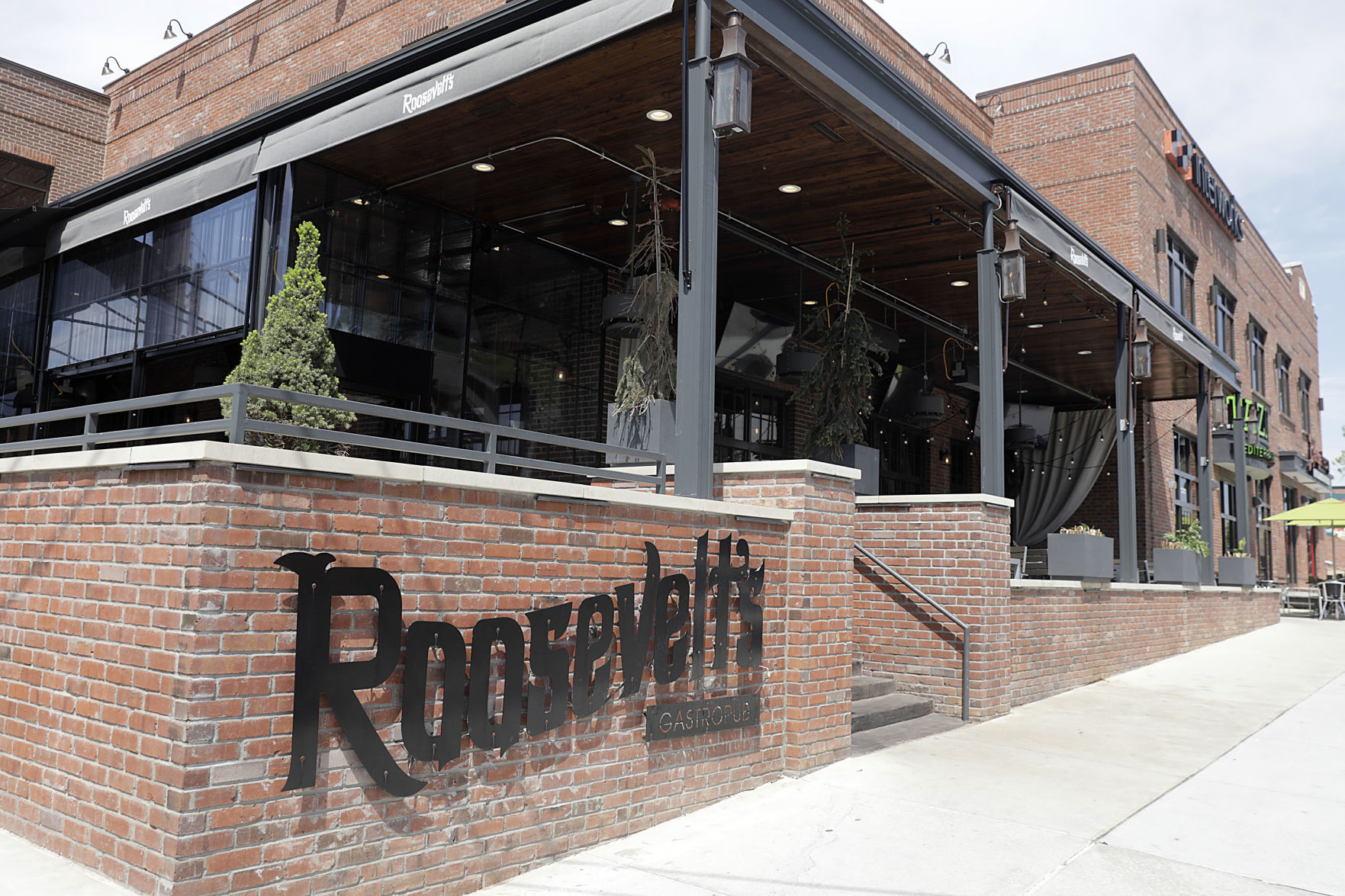 Tulsa branch is above a gastro pub